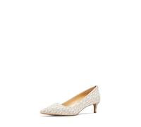 Michael Kors Women's Alina Flex Kitten Pump, Vanilla, 7.5