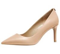 Michael Kors Women's Alina Flex Pump Heeled Shoe, Light Blush, 6 UK