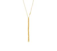 Michael Kors Women's Astor Link 14ct Gold Plated Lariat Necklace