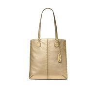 Michael Kors Women's Astor Studded Large Tote Bag, Gold-tone Hardware/Pale Gold, One Size