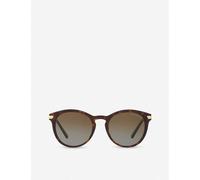 Michael Kors Womens Brown Adrianna Mk2023 Metal and Acetate Butterfly-shape Sunglasses 57mm