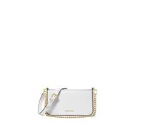 Michael Kors Women's Bryant Small Convertible Crossbody Bag, Gold-Tone Hardware/Optic White, One Size