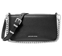 Michael Kors Women's Bryant Small Convertible Crossbody Bag, Silver-Tone Hardware/Black, One Size