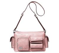 Michael Kors Women's Dakota Medium Pocket Shoulder Bag Handbag, Smokey Rose, One Size