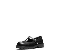 Michael Kors Women's Darrington Mary Jane Flat, Black, 7.5