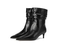 Michael Kors Women's Dawn Heeled Bootie Ankle Boot, Black, 4 UK