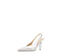 Michael Kors Women's Electra Sling Pump, Silver, 10