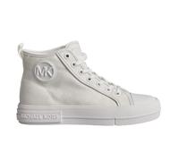 Michael Kors Womens Evy High Top Canvas Sneakers 43R4EYFS4D for Women - White - Size UK 5