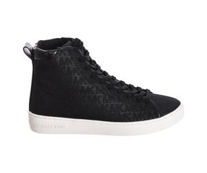 Michael Kors Womens Evy metallic high-top sneaker F2NVFE5Y - Black - Size EU 37