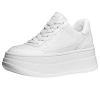 Michael Kors Women's Hayes Lace Up Sneaker, Optical White, 3.5 UK