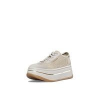 Michael Kors Women's Hayes T Toe Sneaker, Pale Gold, 3 UK