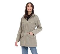 Michael Kors Women's Hooded Anorak Rain Coat and Windreaker, Sage, S
