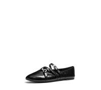Michael Kors Women's Indy Flex Ballet Flat, Black, 7 UK
