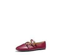 Michael Kors Women's Indy Flex Ballet Flat, Mulberry, 8 UK