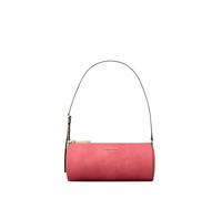 Michael Kors Women's Izzy Small Barrel Pouchette, Gold-tone Hardware/Leather/Light Berry Sorbet, One Size