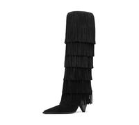 Michael Kors JAYLA HEELED BOOT BLACK Women, UK 7