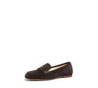 Michael Kors Women's Jennings Loafer, Suede Leather/Chocolate, 9