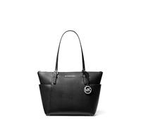 Michael Kors Womens Jet Set Item Tote, 8.9x22.9x35.6 cm (W x H x L), Black (Black)