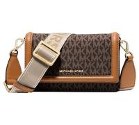 Michael Kors Women's Jet Set Small Phone Crossbody Bag, Gold-Tone Hardware/Brown/Acorn