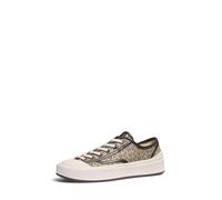 Michael Kors Women's Jude Lace Up Sneaker, Natural, 11