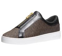 Michael Kors Women's Keaton Zip Slip ON Sneaker, 6 UK Brown