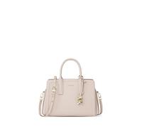 Michael Kors Women's Laila Small Satchel, Gold-tone Hardware/Embossed Goat Leather/Soft Pink, One Size