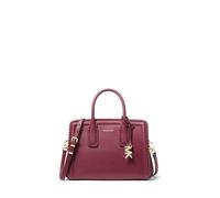 Michael Kors Women's Laila Small Satchel, Gold-Tone Hardware/Mulberry, One Size