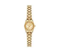 Michael Kors Women's Lexington Three-Hand, Gold-Tone Stainless Steel Watch, MK4862, Gold, Women Gold