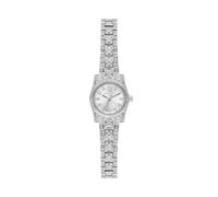 Michael Kors Lexington Silver Tone Crystal Pave Watch MK4864