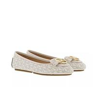 Michael Kors Women's Lillie Loafer Heeled Shoes, Vanilla, 8 UK