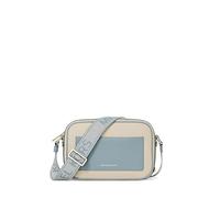 Michael Kors Women's Maeve Large Pocket Crossbody Bag, Gold-tone Hardware/Fabric/Chambray, One Size