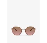 Michael Kors Sunglasses MK1072 110814 Rose Gold Brown Pink Gradient