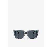 Michael Kors Womens Michael Kors Mk2275Bu Santo Domingo Square-Frame Acetate Sunglasses Blue