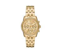 Michael Kors Womens Mini Bryant Chronograph, Gold-Tone Stainless Steel Watch, Gold, Women Gold