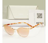 Michael Kors Womens Mirror Rose Gold Metal Sunglasses MK 1052 Arrowhead 11086F