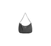 Michael Kors Women's Mk Sig Semi Lux Sm Pouch, Black, One Size