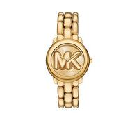 Michael Kors Women'S Phoebe Three-Hand Gold-Tone Stainless Steel Watch, Mk4923 Gold