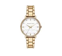 Michael Kors Womens Pyper Three-Hand Stainless Steel Watch, Mk4919 Gold