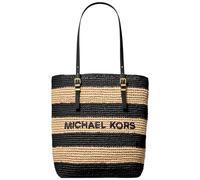 Michael Kors Womens Quinn Large North South Tote Bag, Black, One Size