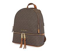 MICHAEL Michael Kors Women's Rhea Zip Medium Backpack - Brown