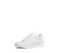 Michael Kors Womens Rhodes Trainer, Bright White, 9