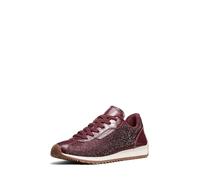 Michael Kors Women's Rhodes Trainer Sneaker, Oxblood, 3 UK