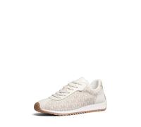 Michael Kors Women's Rhodes Trainer Sneaker, Vanilla, 3.5 UK