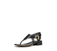 Michael Kors Women's Robyn Flex Thong Flat Sandal, Black, 5 UK