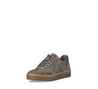 Michael Kors Women's Scotty Lace Up Sneaker, Birch, 3.5 UK