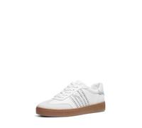 Michael Kors Women's Scotty Lace Up Sneaker, Optical White, 4 UK