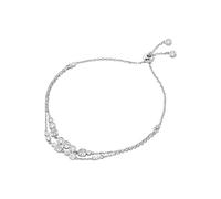 Michael Kors Women's Semi precious with slider closure double chain bracelet