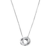 Michael Kors Women's Silver Semi precious with spring ring closure Pendant necklace