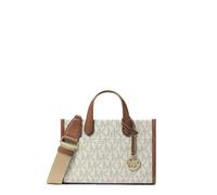 Michael Kors Women's Small Shoulder Bag Gigi 38T5G3GM5B | Coated canvas, handles and adjustable strap, zip closure, inside pocket, outside pocket, textile lining.