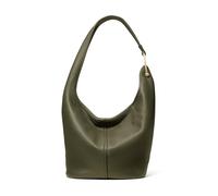 Michael Kors Women's Sonny Medium Hobo Shoulder Bag, Gold-tone Hardware/Soft Venus Leather/Ivy, One Size